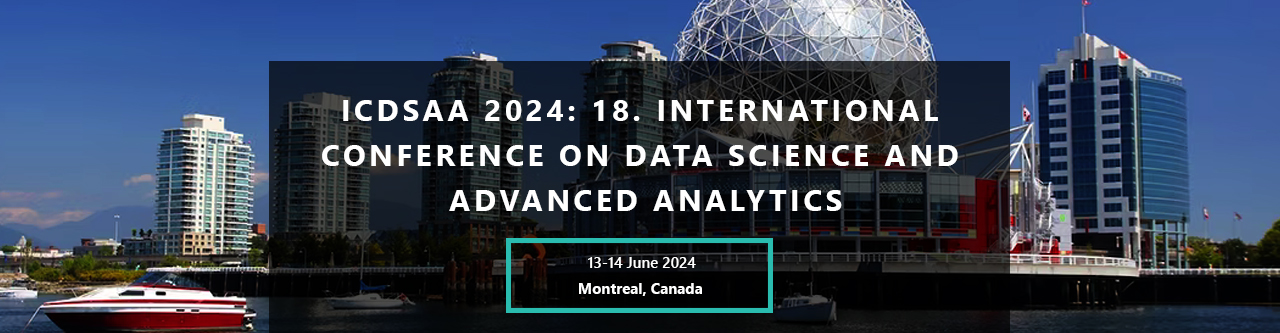 ICDSAA 2024: 18. International Conference on Data Science and Advanced Analytics